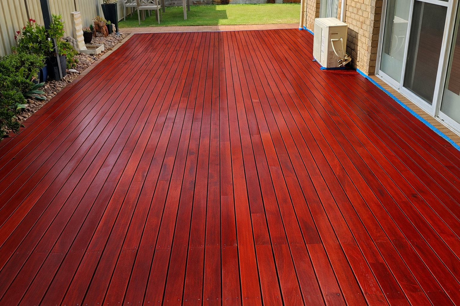 Deck after restoration Adelaide